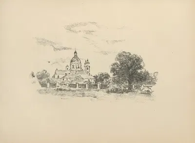 Монастырь Пошайстже by Германн Струк, 1916 — digital art print download