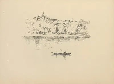 На Мемеле в Гродно by Германн Струк, 1916 — digital art print download