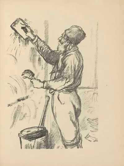 Еврейский каменщик by Германн Струк, 1916 — digital art print download