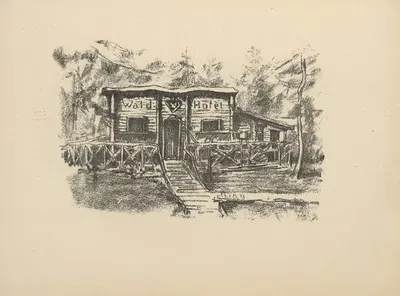 Убежище на Курляндском фронте by Германн Струк, 1916 — digital art print download