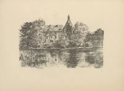 Замок Нойенбург by Германн Струк, 1916 — digital art print download