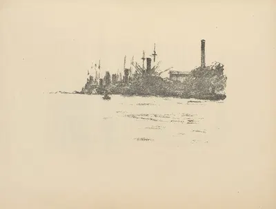 Военный порт Либау by Германн Струк, 1916 — digital art print download