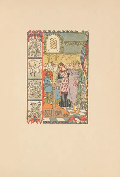 Сказки Жака Турнброша Pl.04 by Леон Лебег, 1909 — digital art print download