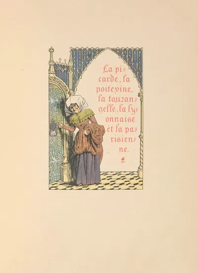 Сказки Жака Турнеброша Пл.14 by Леон Лебег, 1909 — digital art print download