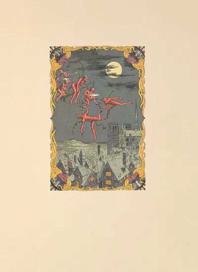 Сказания Жака Турнброша, пл. 24 by Леон Лебег, 1909 — digital art print download