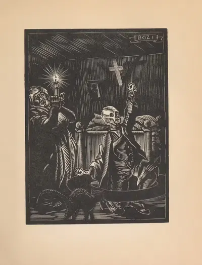 Шлезские легенды Пл.04 by Бодо Циммерманн, 1931 — digital art print download