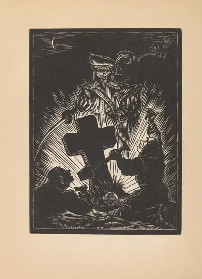 Шлезвигские легенды Пл.05 by Бодо Циммерманн, 1931 — digital art print download