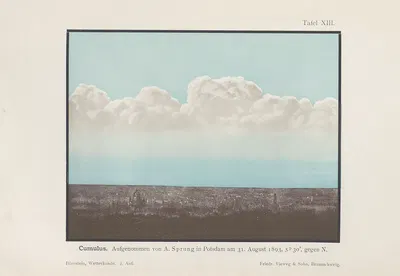 Cumulus by Richard Börnstein, 1906 — digital art print download