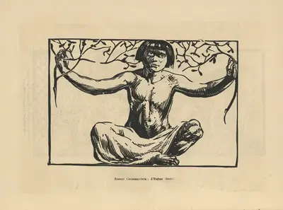 Роберт Кроммелинк - Ребёнок by Сандер Пьеррон, 1931 — digital art print download