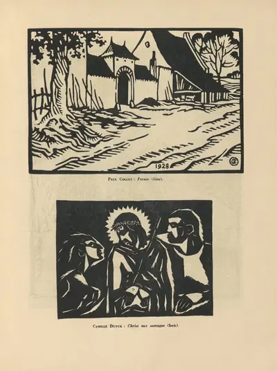 Поль Колле – Ферма by Сандер Пьеррон, 1931 — digital art print download