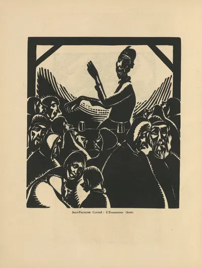 Жан-Франсуа Кантер – Л’Эскамутёр by Сандер Пьеррон, 1931 — digital art print download