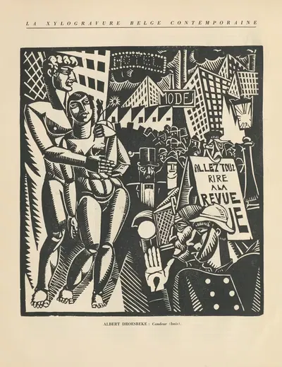Альберт Дроесбек – Невинность by Сандер Пьеррон, 1931 — digital art print download