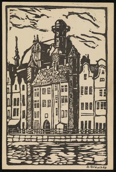 Каменицы by А. Грёшке, 1945 — digital art print download