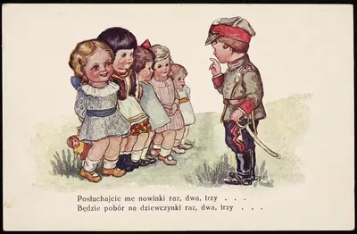 Posłuchajcie me nowinki raz, dwa, trzy… by A. Ursyn, 1927-1936 — digital art print download
