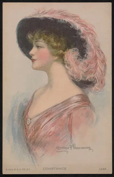Констанция by Кларенс Ф. Андервуд, 1913 — digital art print download