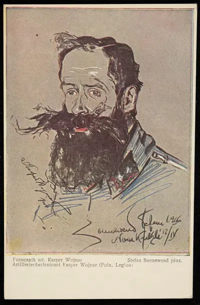 Porucznik art. kasper Wojnar by Czesław Stefan Sonnewend, 1918-1930 — digital art print download