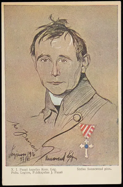 X. J. Панащ капеллан Ком. Лег. by Чеслав Стефан Сонневенд, 1918-1930 — digital art print download