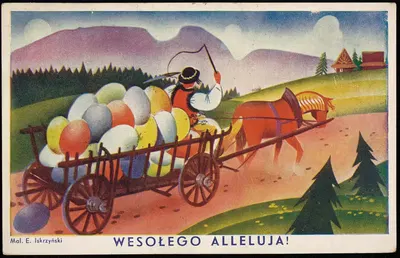 Веселого Аллилуйя! by Э. Искрыński, 1937 — digital art print download