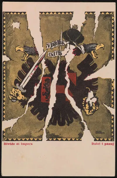 Разделяй и властвуй by Генрик Август Новодворский, 1915 — digital art print download