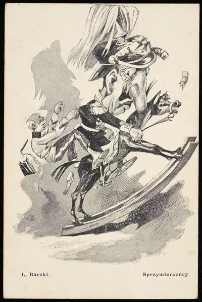 Sprzymierzeńcy by Leonard Barski, 1914 — digital art print download