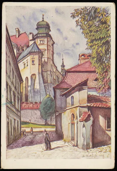 Краков; Курза Стопка на Вавеле by Мариан Тшебиньский, 1930-1939 — digital art print download