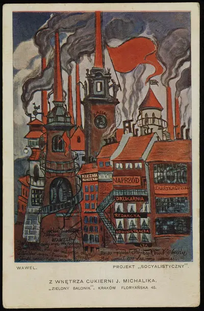 Изнутри кондитерской Я. Михалика by наклад J. Чернецкого, 1916-1939 — digital art print download