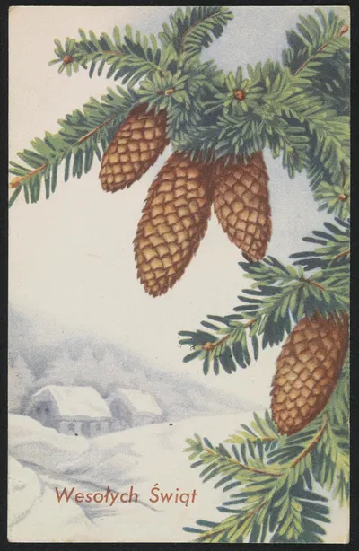 Веселых праздников by Изд. Фр. Карпович, 1938 — digital art print download