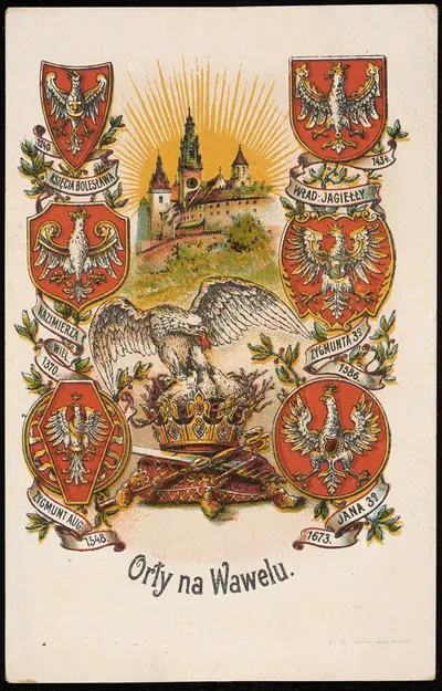 Орлы на Вавеле by Вydawn. sal. mal. polsk, 1920 — digital art print download