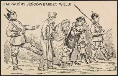 Мы захватили очень много пленников! by Видавництво Хожа, 1914 — digital art print download