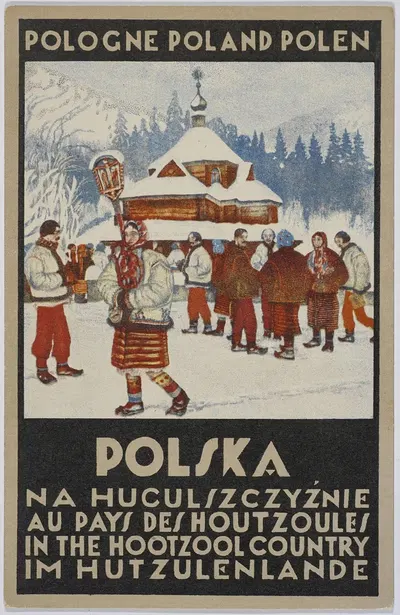 Польша, на Гуцульщине = Польша, в стране Гуцулов by Издательство Министерства Коммуникаций, 1929-1939 — digital art print…