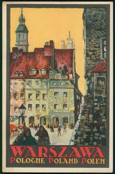 Варшава by Издательство Министерства Коммуникаций, 1929-1939 — digital art print download