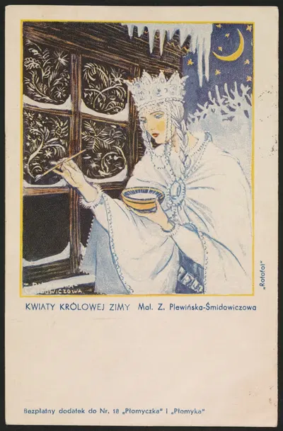 Цветы королевы зимы by Зофия Плевиньска-Смидовичова, 1934 — digital art print download