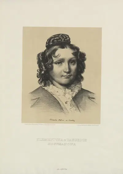 Klementyna Hoffmanowa by Adam Grabowski, 1921 — digital art print download