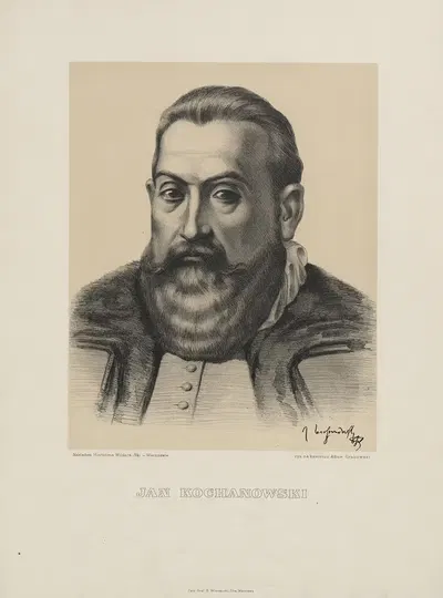 Jan Kochanowski by Adam Grabowski, 1921 — digital art print download