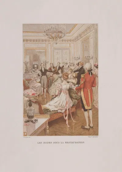 Моды во время Реставрации by Альберт Линч — digital art print download