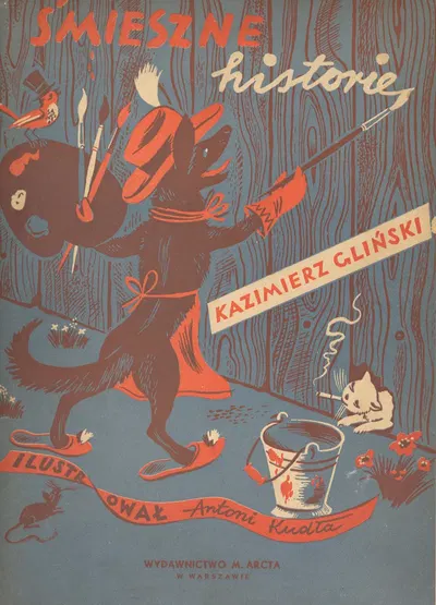 Śmieszne historie (Смешные истории) – обложка by Антони Кудла, 1940 — digital art print download
