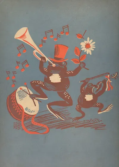 Смешные истории – задняя обложка by Антони Кудла, 1940 — digital art print download