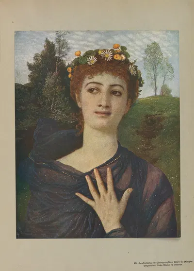 Die Hochzeitsreise by Arnold Böcklin — digital art print download