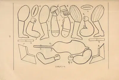 Ruchome figurki (własnej roboty) Pl.16 by Bluszcz, 1929 — digital art print download