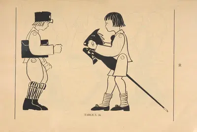 Ruchome figurki (własnej roboty) Pl.25 by Bluszcz, 1929 — digital art print download