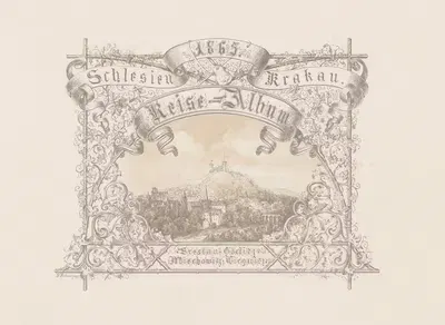 Reise-Album – 1863 Pl.01 by Burchard Gebrüder, 1864 — digital art print download