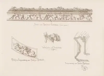 Reise-Album – 1863 Pl.12 by Burchard Gebrüder, 1864 — digital art print download