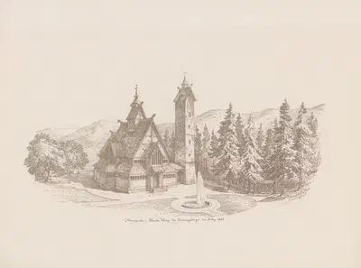 Reise-Album – 1863 Pl.21 by Burchard Gebrüder, 1864 — digital art print download