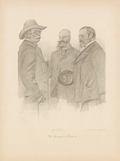 Наш Бисмарк Pl.030 by Кристиан Вильгельм Аллерс, 1898 — digital art print download