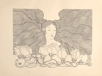 Любовь Pl.5 by Эдвард Окун, 1902 — digital art print download