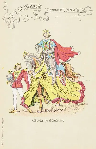 Шарль Смелый by Флори ван Акер, 1907 — digital art print download