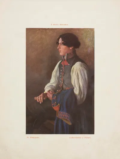 Гospodarz z Monic by Флориан Пекарский, 1916 — digital art print download