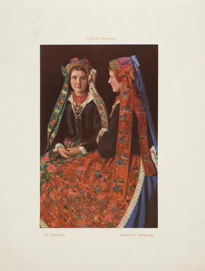 Друхные свадебные by Флориан Пекарский, 1916 — digital art print download