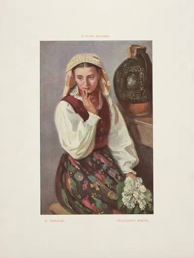 Разбитый кувшин by Флориан Пекарский, 1916 — digital art print download