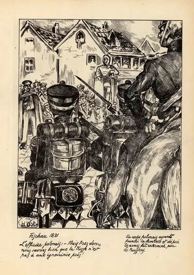 Fischau by Georges d'Ostoya, 1915 — digital art print download